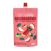 Owolovo Rabarbarowo, mus jabłkowo-rabarbarowy, 200 g https://azcdn.doz.pl/image/d/product/26bbdc0b-scale-180x180.png
