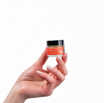 Mglife Natural Cosmentics Orzeźwiające serum do ust z pomarańczą, 15 ml