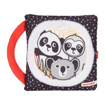 Canpol Babies BabiesBoo Panda, sensoryczna książeczka manipulacyjna, 1 szt.