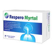 Respero Myrtol, 300 mg, kapsułki dojelitowe miękkie, 50 szt.