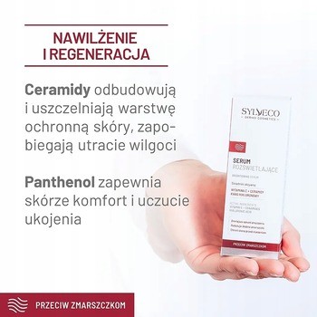 Sylveco Dermo Przeciw zmarszczkom, serum rozświetlające do twarzy, 30 ml