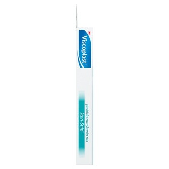 Viscoplast Steri-Strip, paski do zamykania ran, białe, 8 szt.
