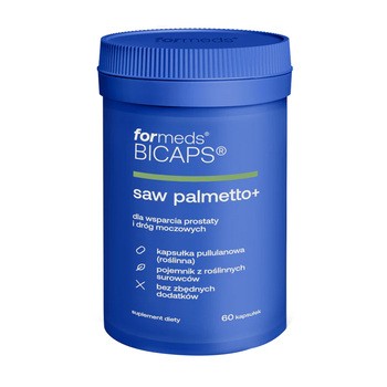 Formeds Bicaps saw palmetto+, kapsułki twarde, 60 szt.