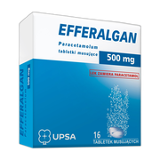 Efferalgan, 500 mg, tabletki musujące, 16 szt.