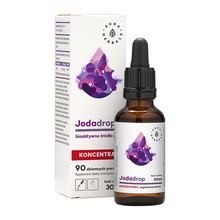 Aura Herbals Jodadrop, bioaktywne źródło jodu, koncentrat krople, 30 ml
