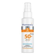 Pharmaceris S, spray ochronny do twarzy i ciała od 1. dnia życia SPF 50+, 100 ml https://azcdn.doz.pl/image/d/product/0d19c3df-scale-180x180.png