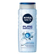 Nivea Men Pure Impact, żel pod prysznic dla mężczyzn, 500 ml