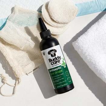 Buddycare, krople antyseptyczne do uszu dla zwierząt, 200 ml