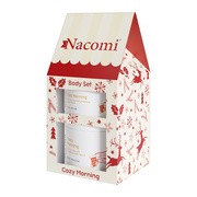 alt Zestaw Promocyjny Nacomi Cozy morning Body Set, peeling, 100 ml + mus, 180 ml