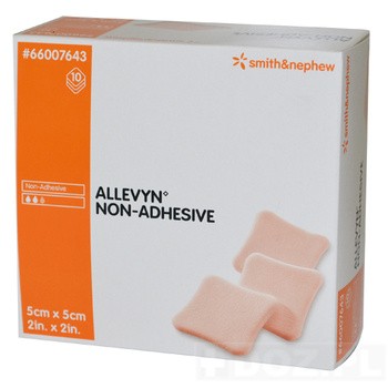 Allevyn Non-Adhesive, opatrunek poliuretanowy, 5cm x 5cm, 1 szt.