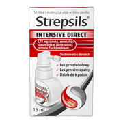 Strepsils Intensive Direct, aerozol do stosowania w jamie ustnej, 15 ml