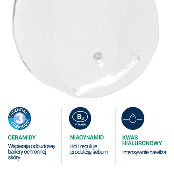 CeraVe, oczyszczający żel do mycia z ceramidami dla skóry normalnej i tłustej, refill, 473 ml