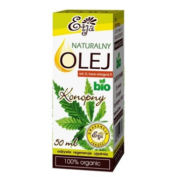 Olej konopny, 50 ml (Etja)