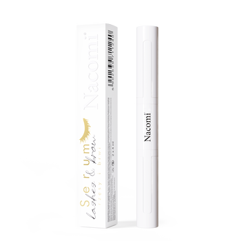 Nacomi, serum do rzęs i brwi, 2 x 4 ml