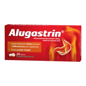 Alugastrin 340 mg 20 tabletek [BIO-PROFIL]