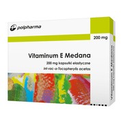 Vitaminum E Medana, 200 mg, kapsułki elastyczne, 20 szt.