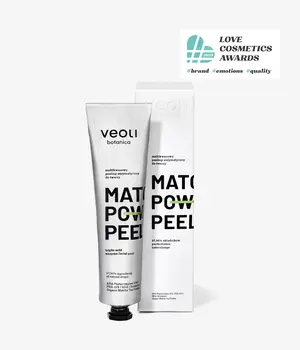 Veoli Botanica Matcha Power,  peeling enzymatyczno-kwasowy do twarzy, 75ml