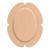 Mepilex Border Flex Oval, opatrunek, 15 cm x 19 cm, 1 szt. (z opakowania wielosztukowego)