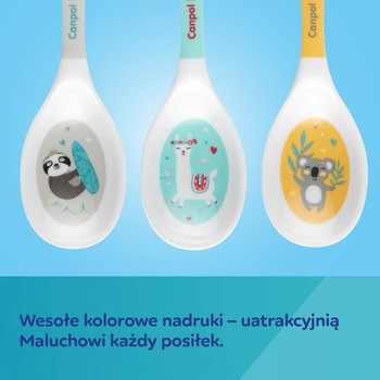 Canpol Babies Exotic Animals, miska z przyssawką z melaminy, 4 m+, turkusowa, 270 ml, 1 szt.