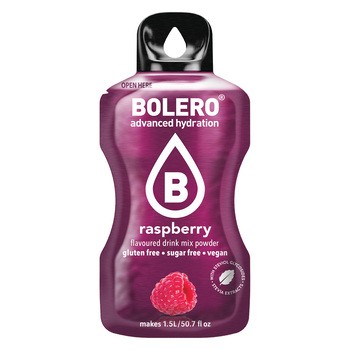Bolero, Raspberry, napój w proszku, 9 g
