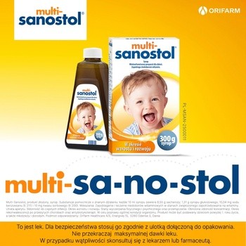 Multi-Sanostol, syrop, 300 g