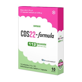 CDS22-formula 112 mld (dawniej Vivomix), kapsułki, 10 szt.