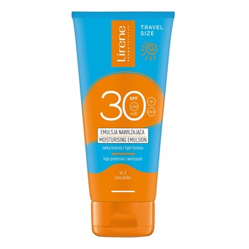 Lirene Dermoprogram, emulsja nawilżająca do ciała, SPF 30, 90 ml