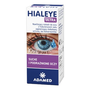 Hialeye Ultra, krople do oczu, 10 ml