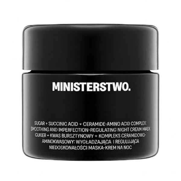 Ministerstwo Dobrego Mydła Ministerstwo Cukier+Kw.Bursz+Kom.Ceram-Aminokw,Maske-kr,50ml