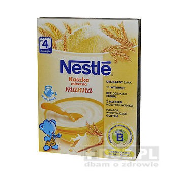 Nestle, kaszka, mleczna, manna, 250 g