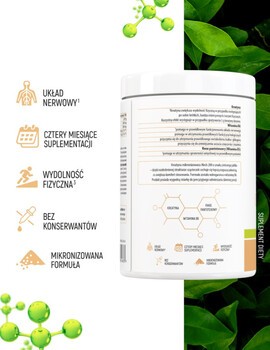 Essensey Kreatyna Premium, proszek, smak zielonego jabłka, 500 g