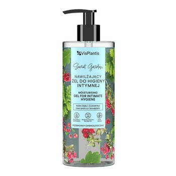Vis Plantis Herbal Vital Care, żel do higieny intymnej, kora dębu i żurawina, 300ml