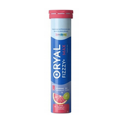 Oryal Fizzzy+ Max, tabletki musujące, smak grejpfrut-limonka, 18 szt. 