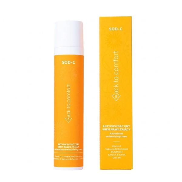 Back to Comfort Back to Comfort SOD-C, antioxidativ Feuchtigkeitscreme, 50 ml — Inhaltsstoffe und Bewertung