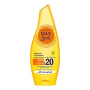 Dax Sun, emulsja do opalania z masłem kakaowym i olejem arganowym, SPF 20, 175 ml https://azcdn.doz.pl/image/d/product/fe8d2c63-scale-180x180.png
