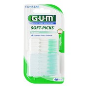 Gum Soft-Picks, czyściki międzyzębowe, średnie, 40 szt.