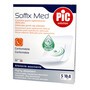 PiC Soffix Med, plaster sterylny, pooperacyjny, 10 x 8 cm, 5 szt