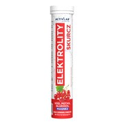 Activlab Pharma Elektrolity Skurcz, tabletki musujące, smak czerwona porzeczka, 20 szt.