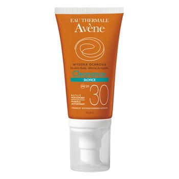 Avene Eau Thermale Sun Cleanance, emulsja, wysoka ochrona skóry trądzikowej, SPF 30, 50 ml