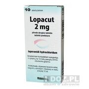 Lopacut, 2 mg, tabletki powlekane, 10 szt.