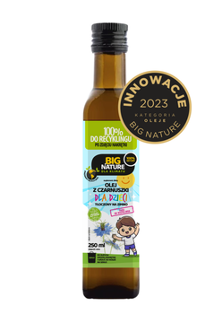 Big nature olej d/dz z czarnuszki na zimno 250ml