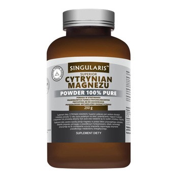 Singularis Cytrynian Magnezu Powder 100%, proszek, 250 g
