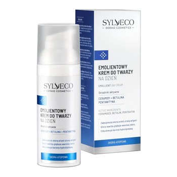 Sylveco Dermo Skóra atopowa, emolientowy krem do twarzy na dzień, 50 ml