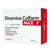 Diosmina Colfarm Max, 1000 mg, tabletki, 60 szt. https://azcdn.doz.pl/image/d/product/87705710-scale-180x180.png