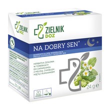 ZIELNIK DOZ Na dobry sen, herbatka ziołowa, 1,2 g, 20 szt.