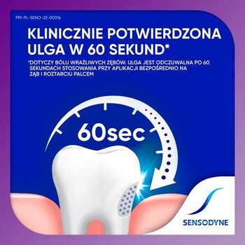Zestaw 2x Sensodyne Ultraszybka Ulga, pasta do zębów, 75 ml