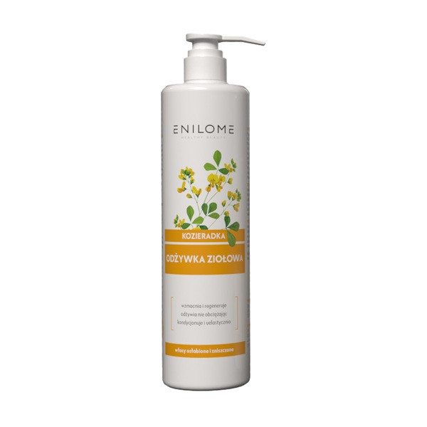 Enilome Enilome Healthy Beauty Kozieradka, odżywka ziołowa do włosów, 300 ml — Składniki i ocena