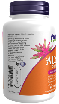 NOW Foods Adam Multi-Vitamin for Men, kapsułki wegetariańskie, 90 szt.