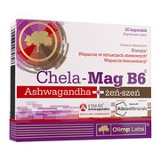 Olimp Labs Chela-Mag B6 Ashwagandha + żeń-szeń, kapsułki, 30 szt. https://azcdn.doz.pl/image/d/product/e9e76dcc-scale-180x180.png