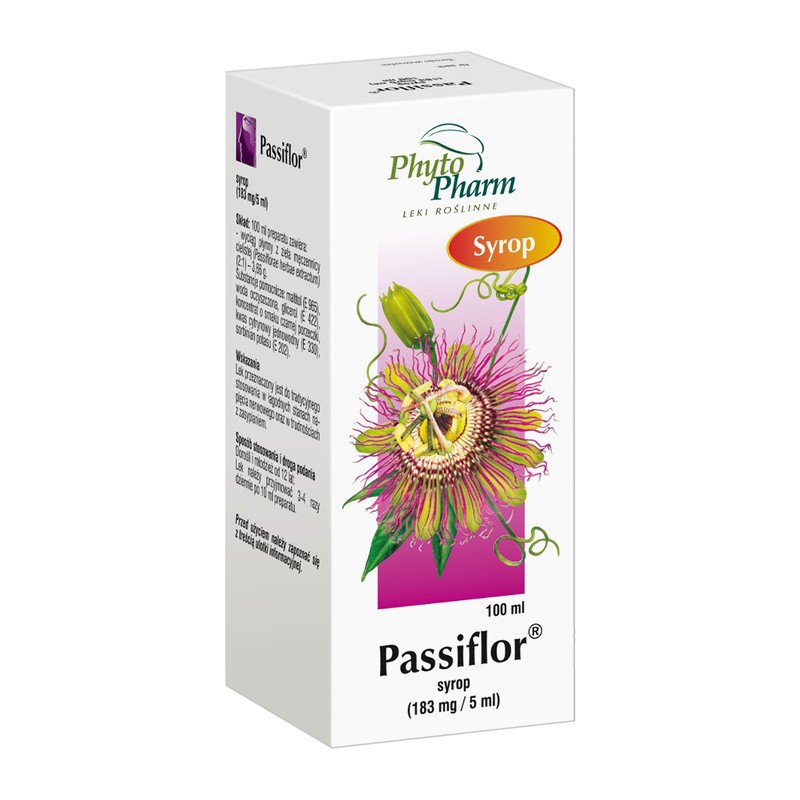 Passiflor, syrop, 100 ml